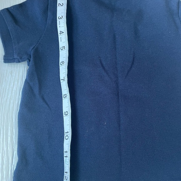 Vineyard Vines Boys' Heritage Pique Polo Navy Blue Size 18 24 Months - Picture 7 of 8